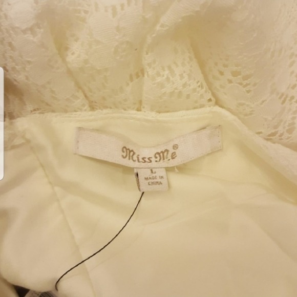 Miss Me Found Love lace dress size large - Picture 6 of 7